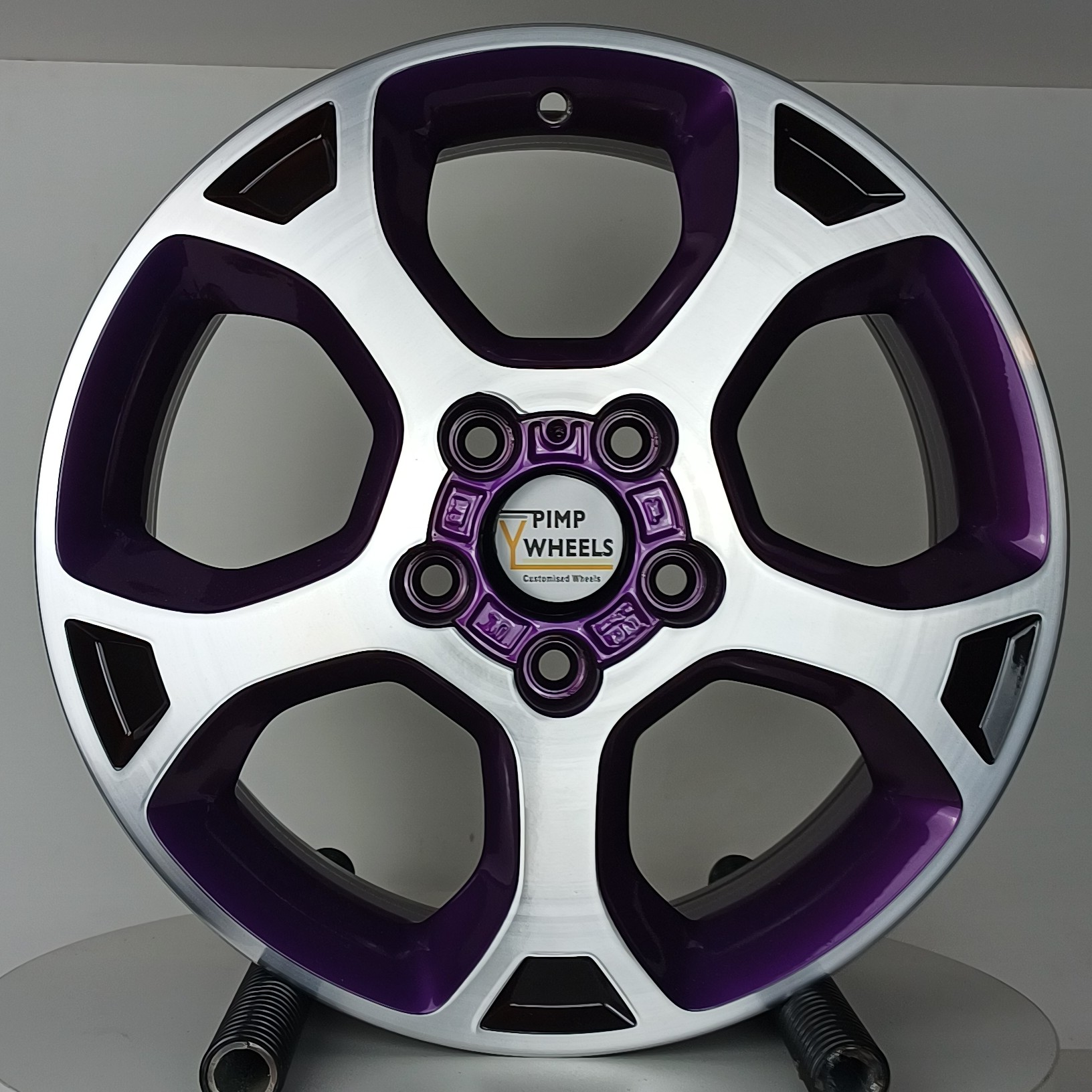 Special violet en glans